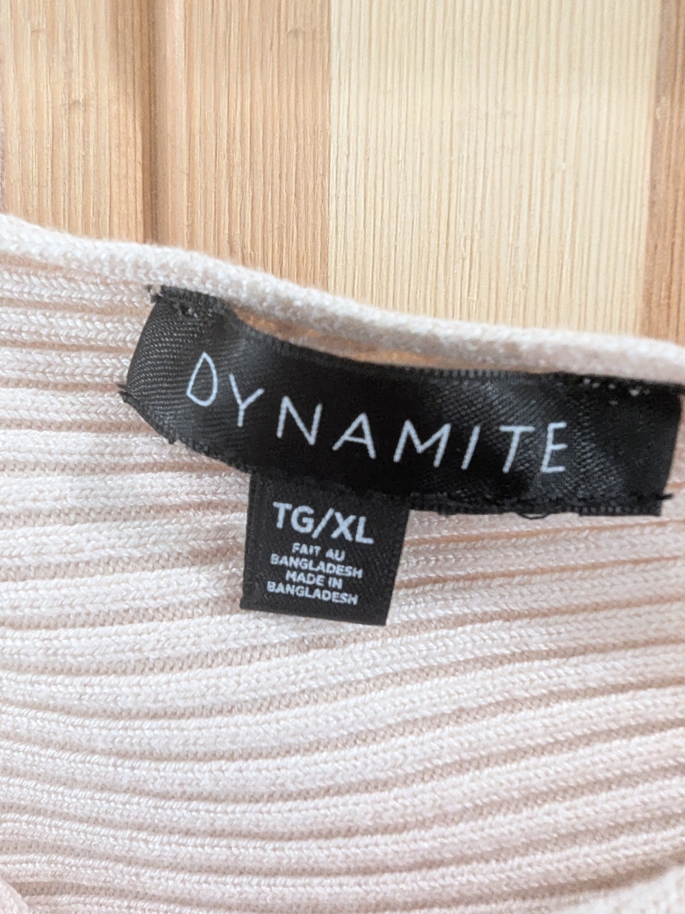 Dynamite Ribbed Asymmetrical Long Sleeve Midi Dress - Picture 8 of 9